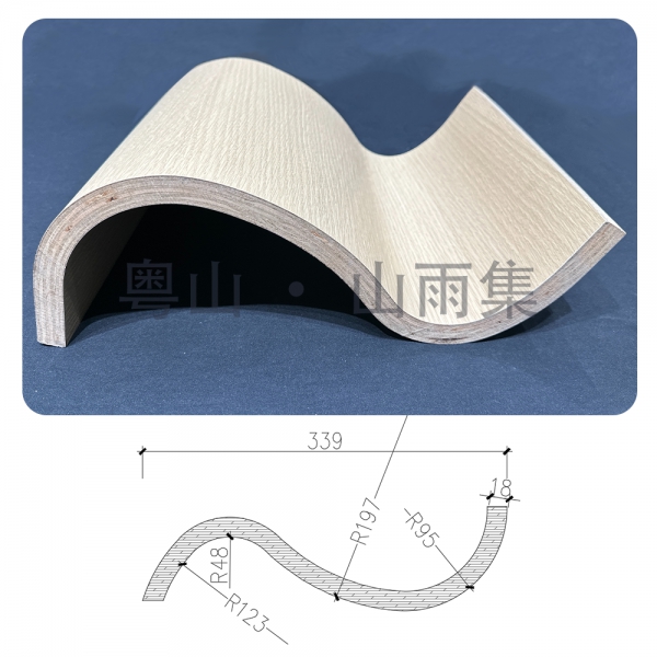 小S型护墙板 Small S-Shaped Wall Panel