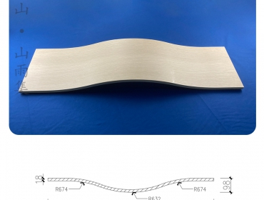 Wave-Formed Panel